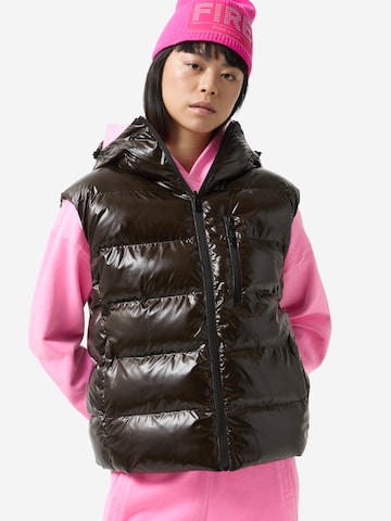 Bogner Fire + Ice Weste 'Namilia' in Braun: Vorderseite