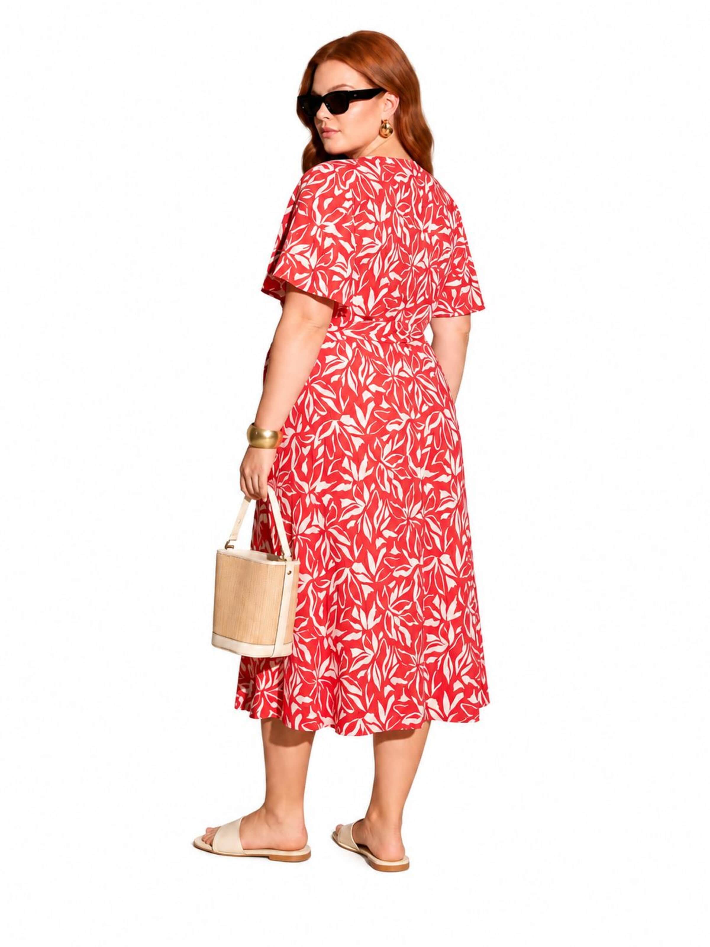 Shape Of You Kleid‌‌‌‌‌‌ in Rot
