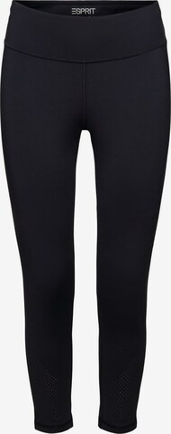 Skinny Leggings ESPRIT en noir : devant