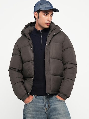 JACK & JONES Kurtka zimowa 'JCOUNION' w kolorze brązowy