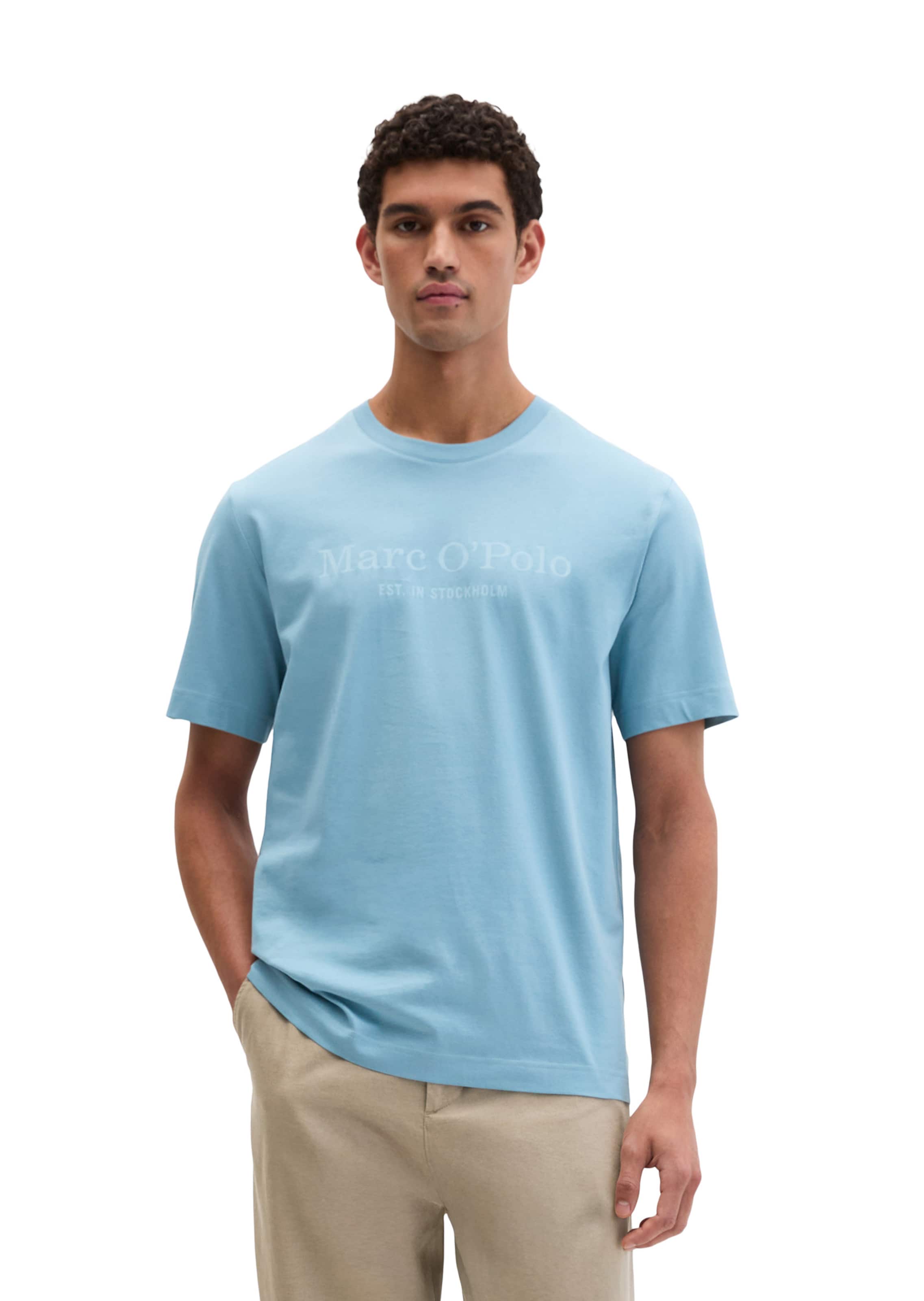 Marc O'Polo Shirt in Blue: front