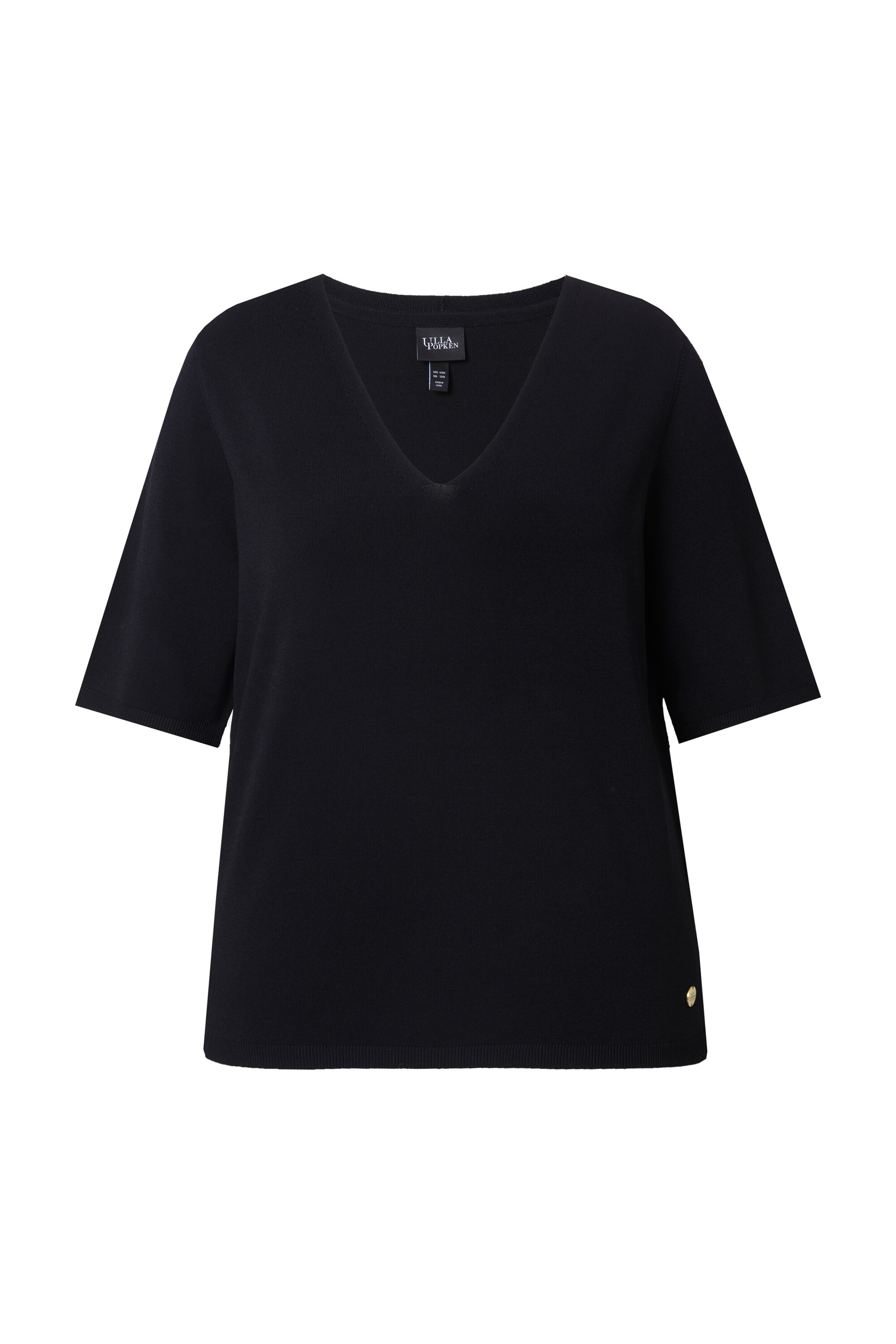 Ulla Popken Sweater in Black: front