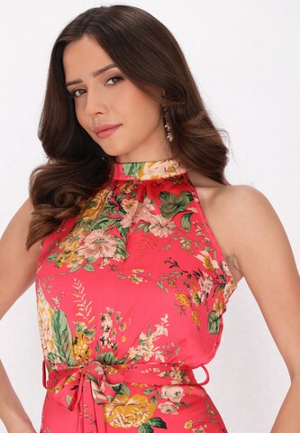 faina Jurk in Roze