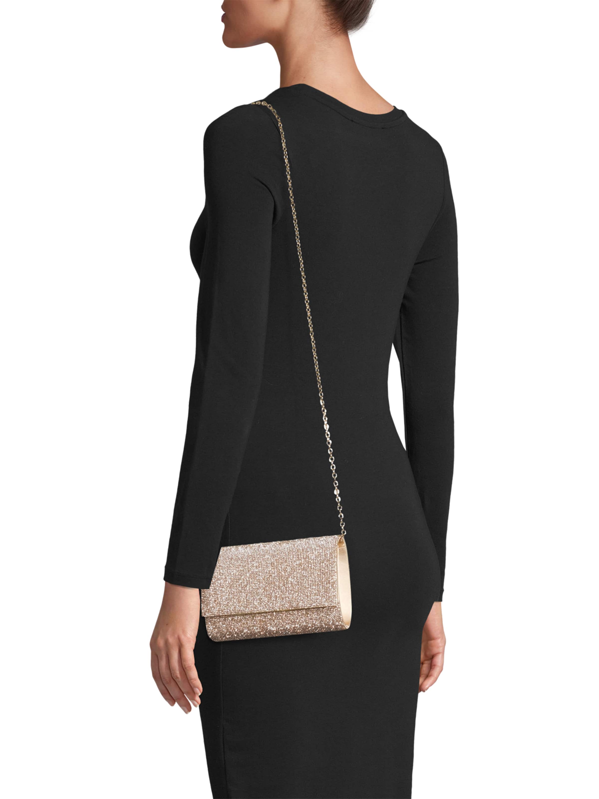 mascara Crossbody bag in Gold