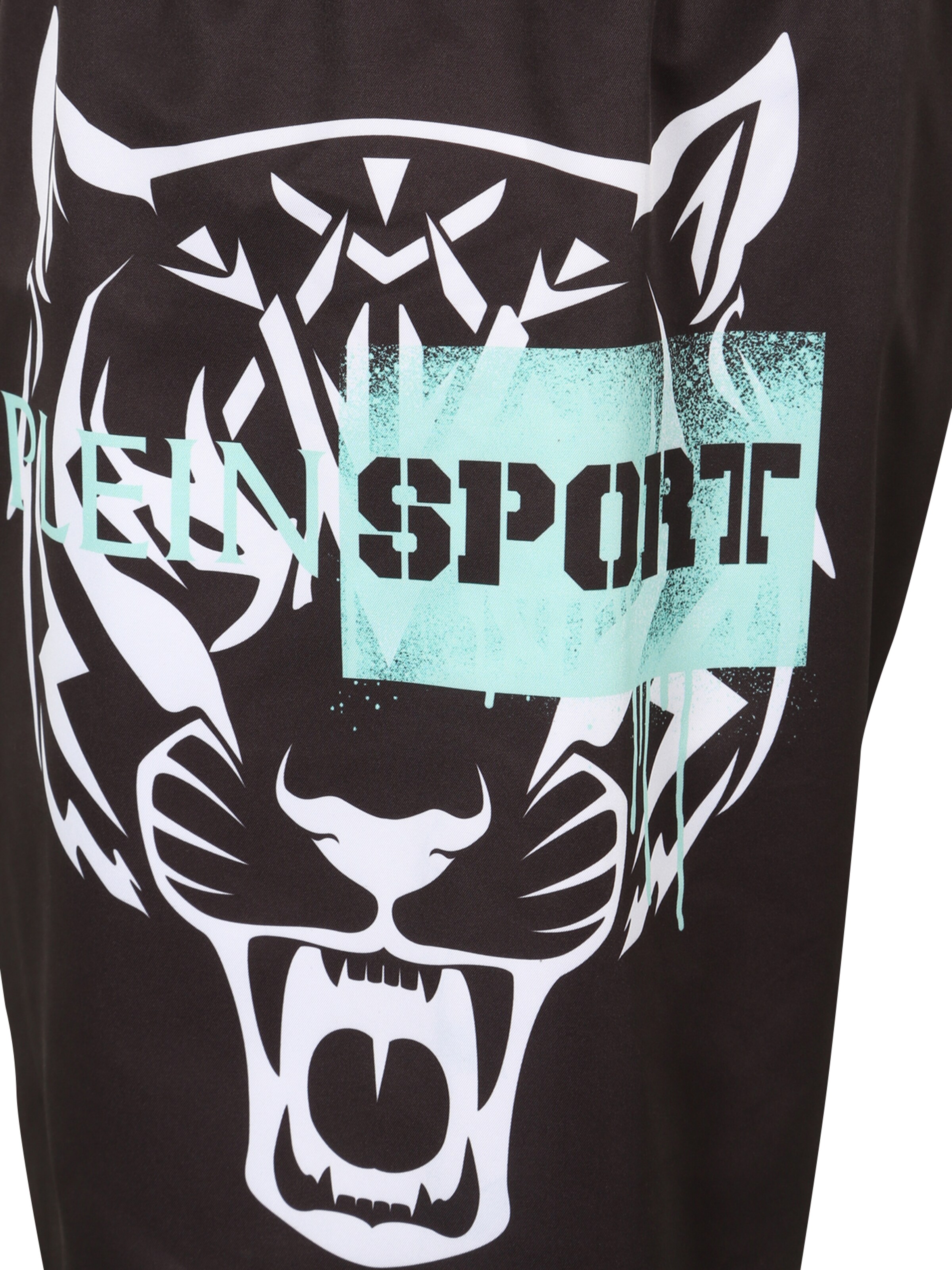 Plein Sport Badeshorts 'Tiger' i sort