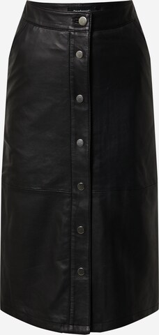 Deadwood Skirt 'Lara' in Black: front