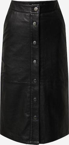 Deadwood Skirt 'Lara' in Black: front