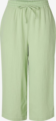 Pantalon 'PCSastina' PIECES en vert : devant