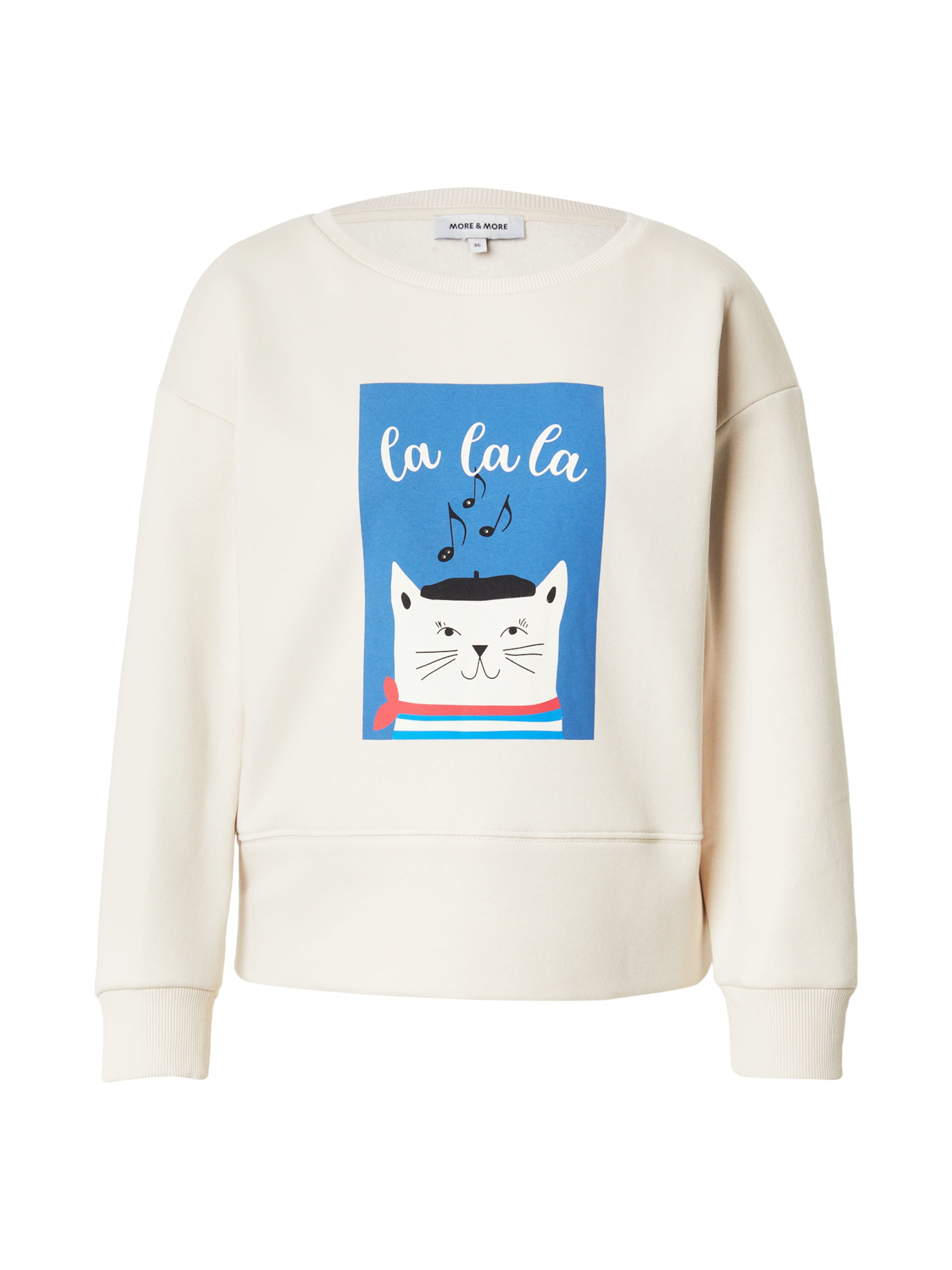 MORE & MORE - Sweatshirt em bege: frente