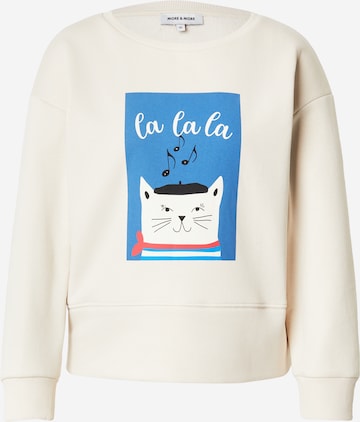 MORE & MORESweater majica - bež boja: prednji dio