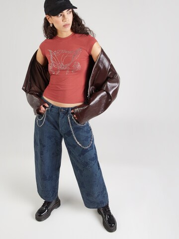 Ed Hardy Тениска в червено