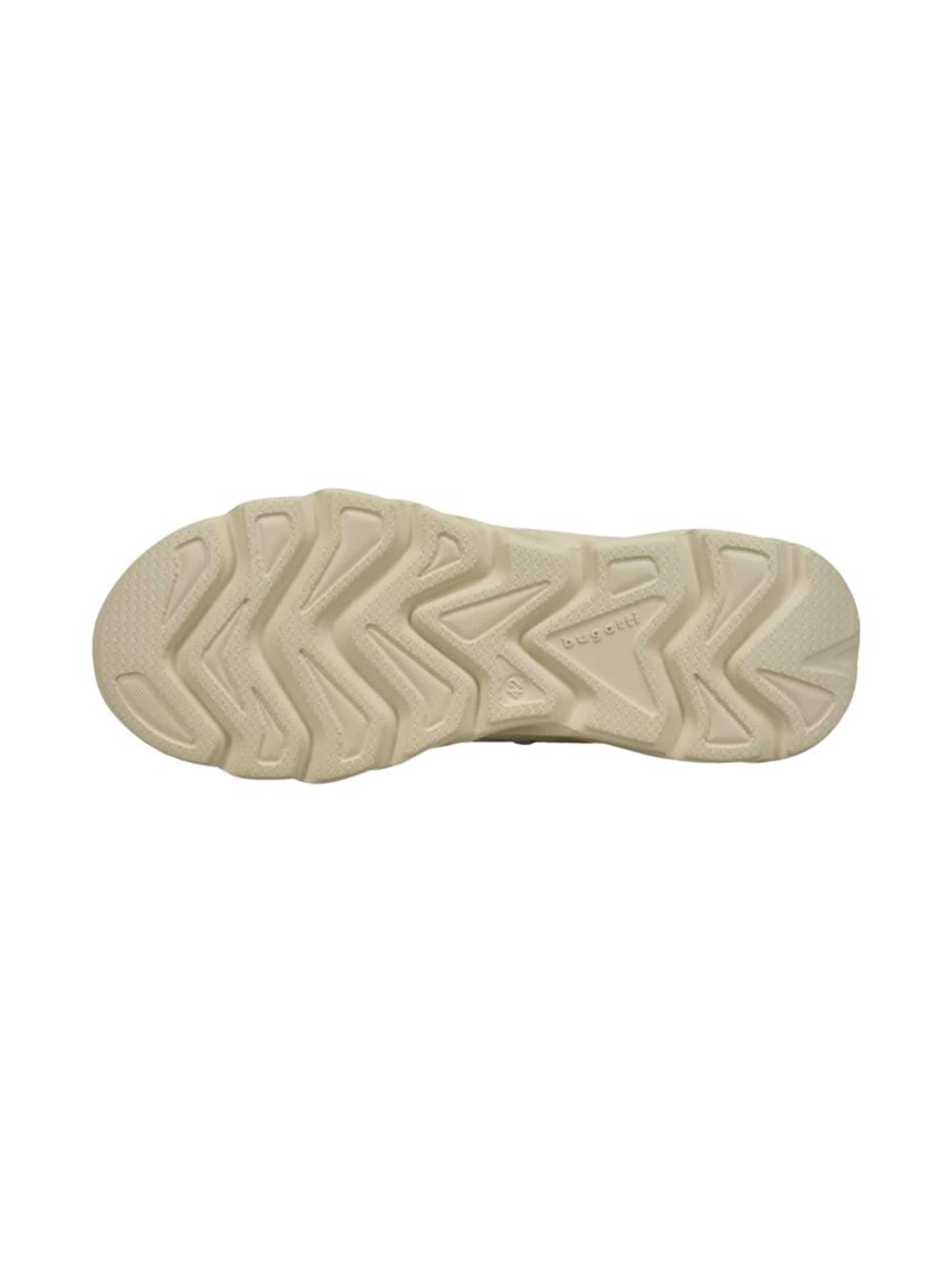 Sneaker low de la bugatti pe alb: jos