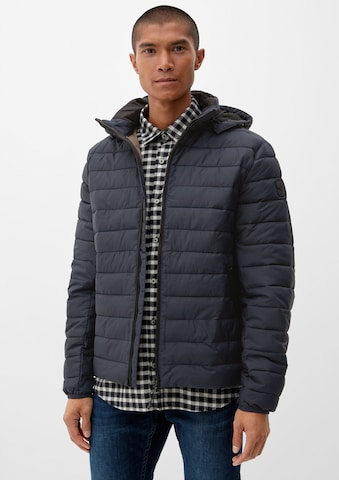 s.Oliver Winter Jacket in Blue: front