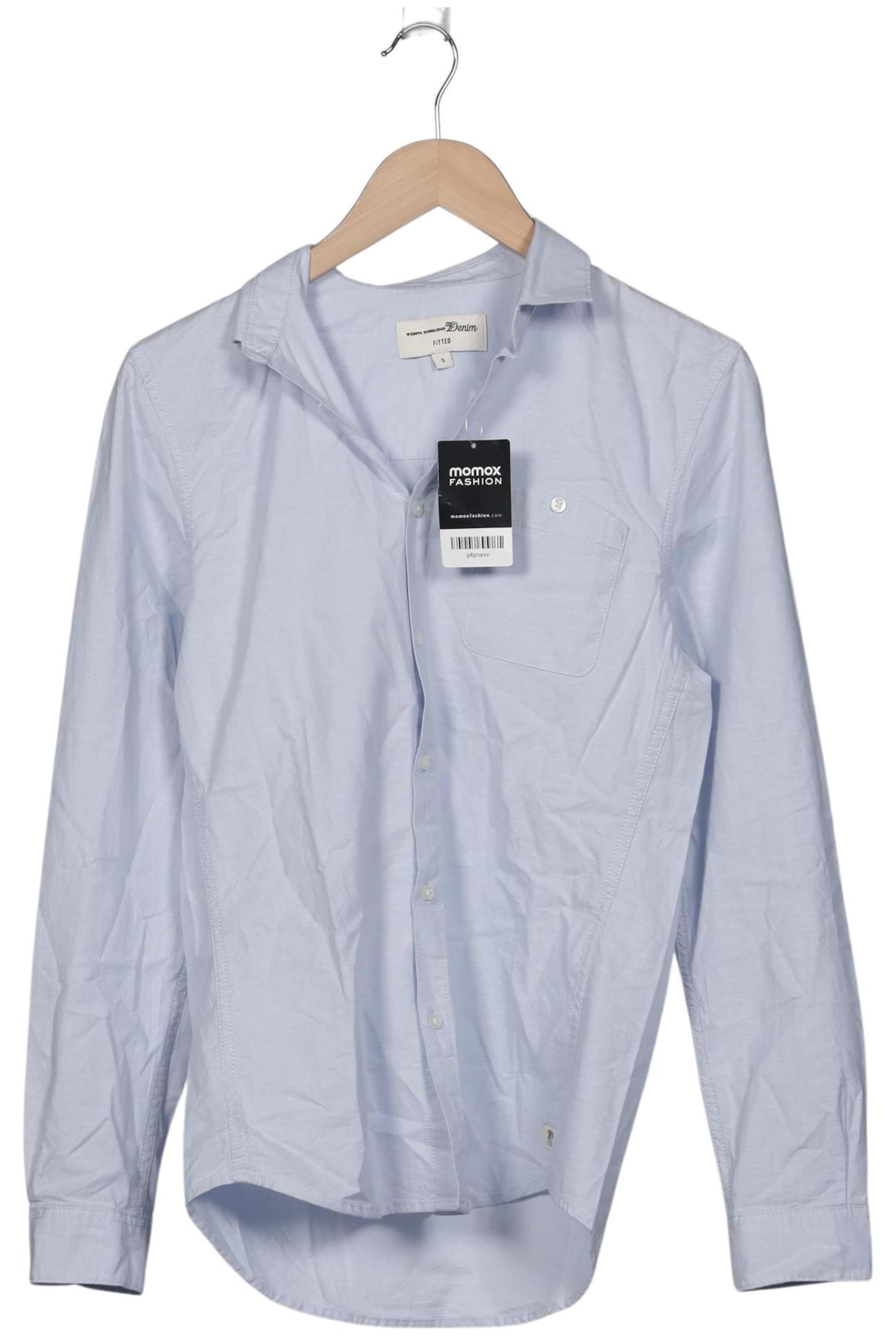 TOM TAILOR DENIM Hemd S in Blau: Vorderseite