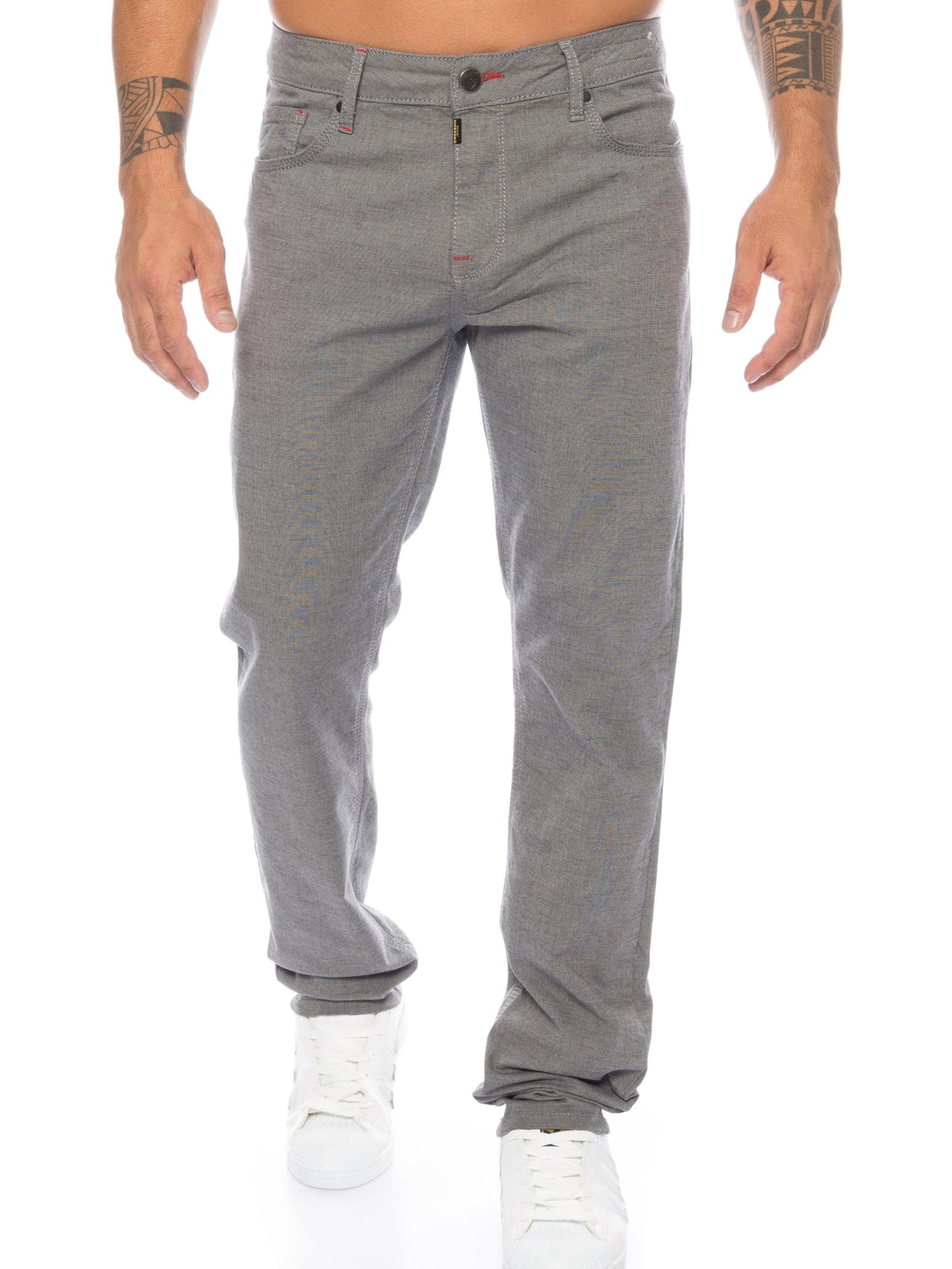 CIPO & BAXX Jeans 'BJ372' in Grey: front