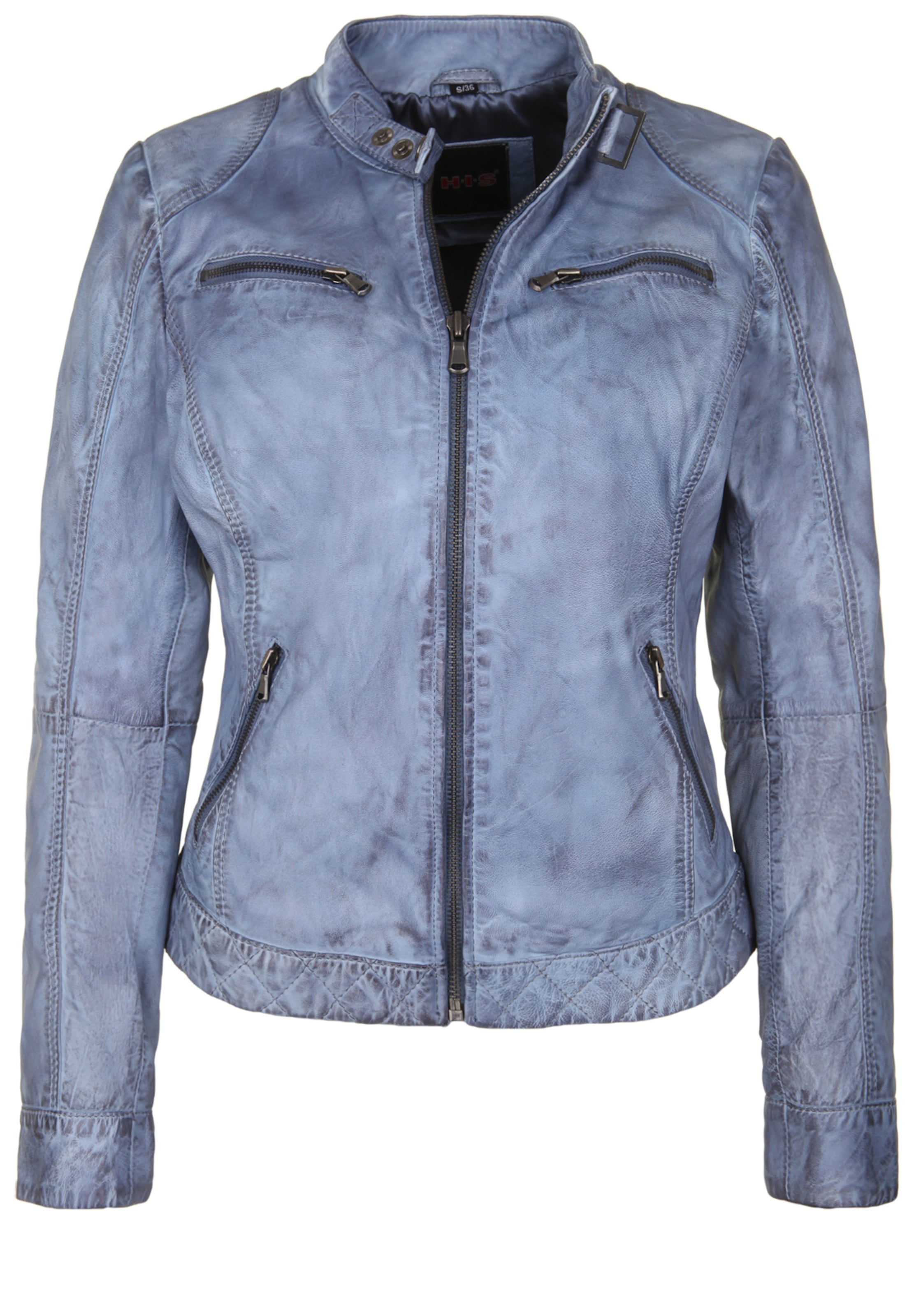 H.I.S Between-Season Jacket 'Saimina' in Blue: front