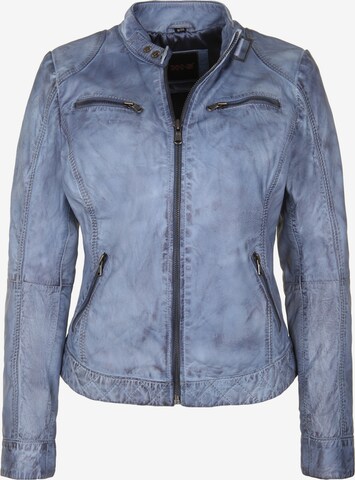 H.I.S Lederjacke 'SAIMINA' in Blau: predná strana