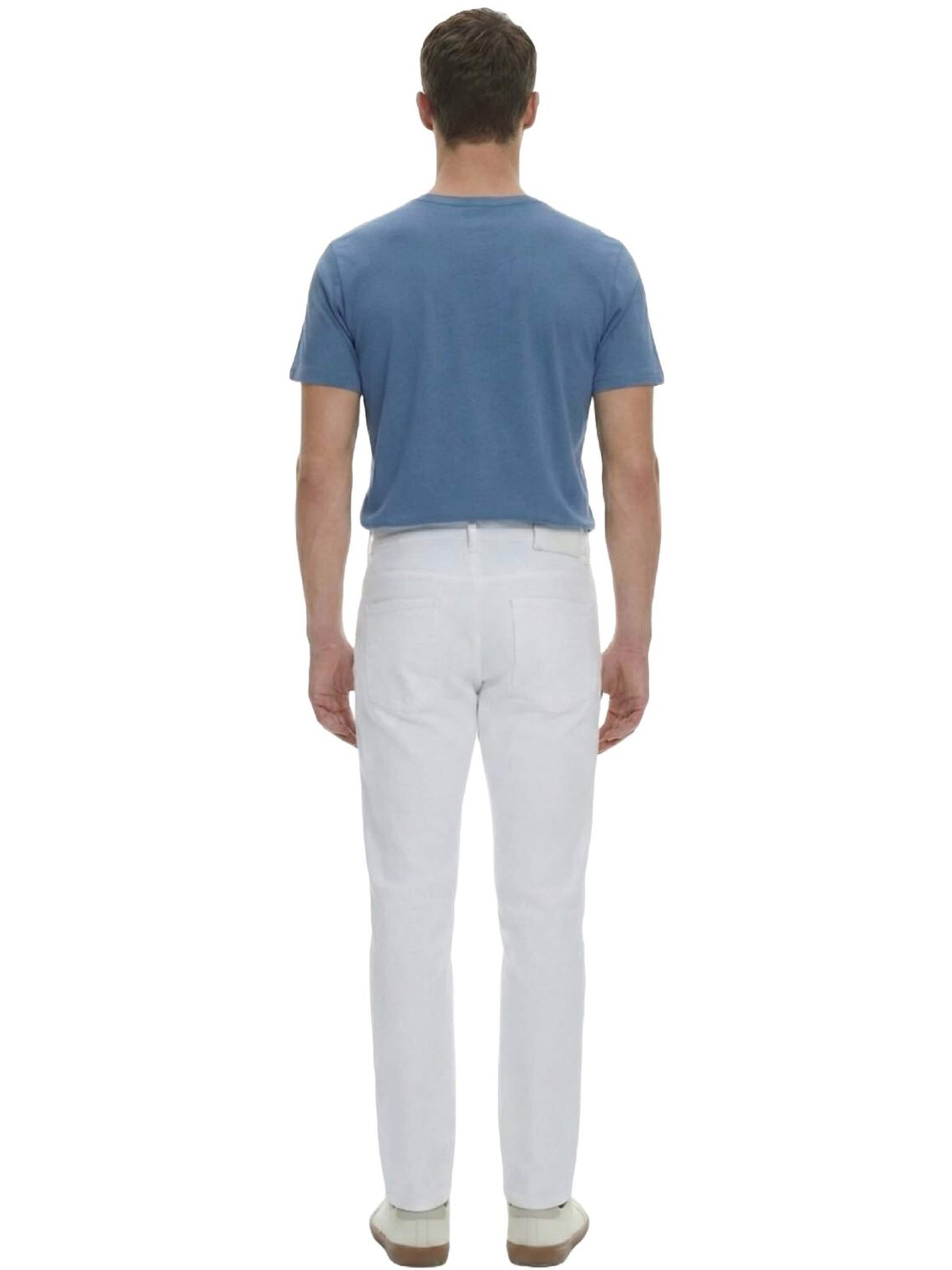 LTB Jeans Slimfit Jeans 'Sawyer' in Wit