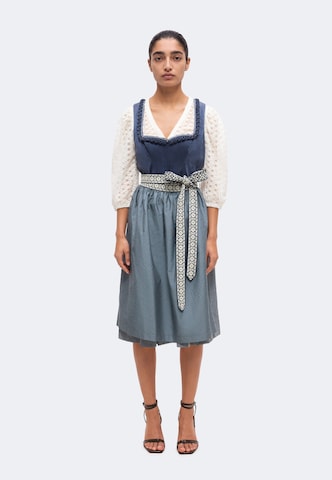 zils MARJO "Dirndl" stila kleita 'Reichenfels': no priekšpuses