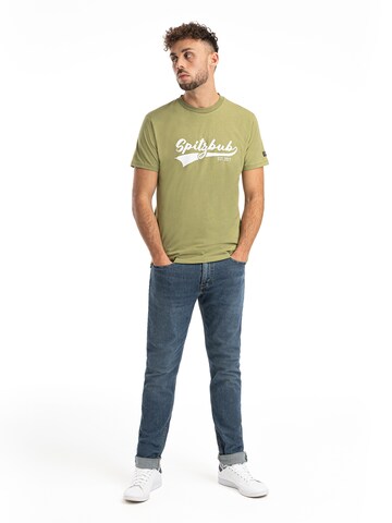 SPITZBUB Shirt 'Timo ' in Groen