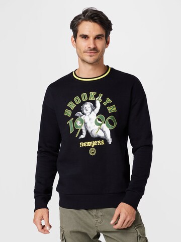 JACK & JONES Μπλούζα φούτερ σε μαύρο: μπροστά