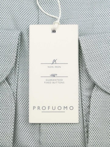 Profuomo Slim fit Button Up Shirt in Green