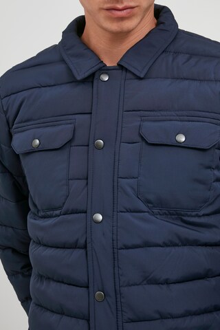 BLEND Winter Jacket 'Ruven' in Blue