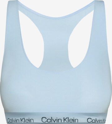 Bustier Soutien-gorge Calvin Klein Underwear en bleu : devant