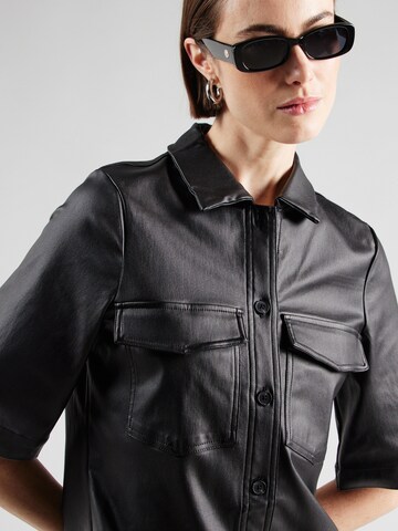 Abito camicia 'Melba' di OBJECT in nero