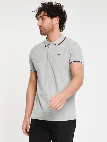T-Shirt Threadbare en gris : devant