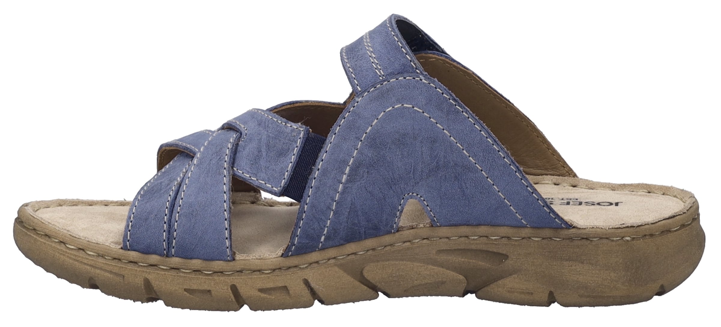 JOSEF SEIBEL Mules in Blue: front