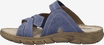 JOSEF SEIBEL Pantolette in Blau: Vorderseite