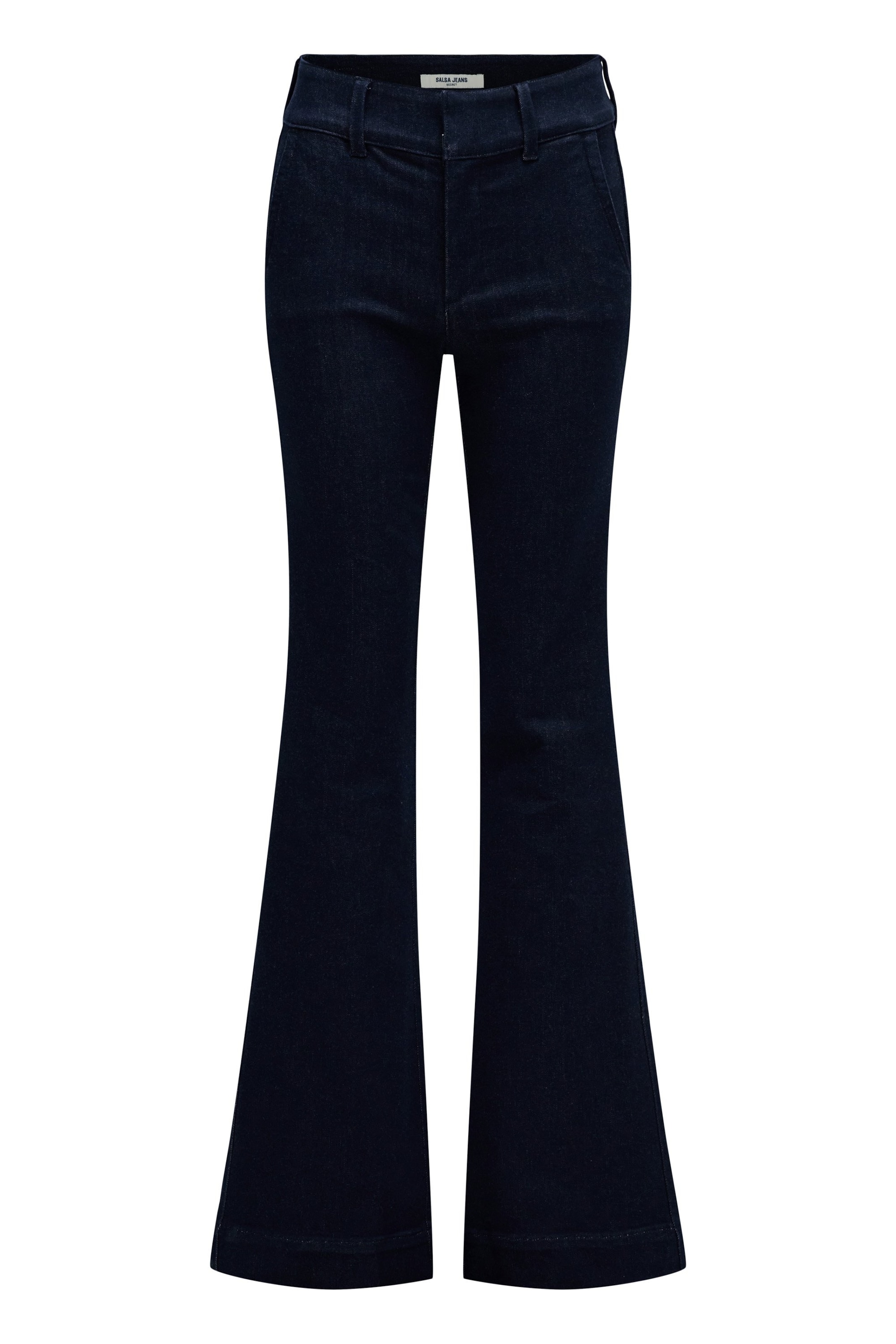 évasé Pantalon chino 'Secret' Salsa Jeans en bleu : devant