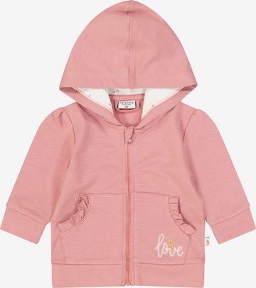 SALT AND PEPPER Zip-Up Hoodie 'Darling' in Pink: front