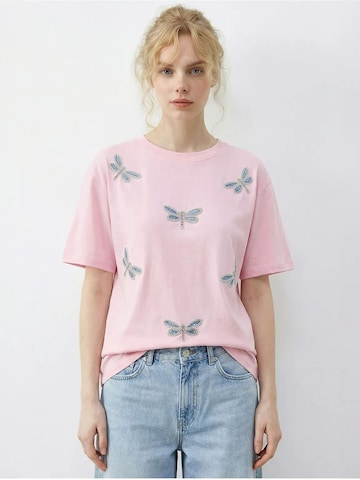 Bianco Lucci Shirt in Pink: front