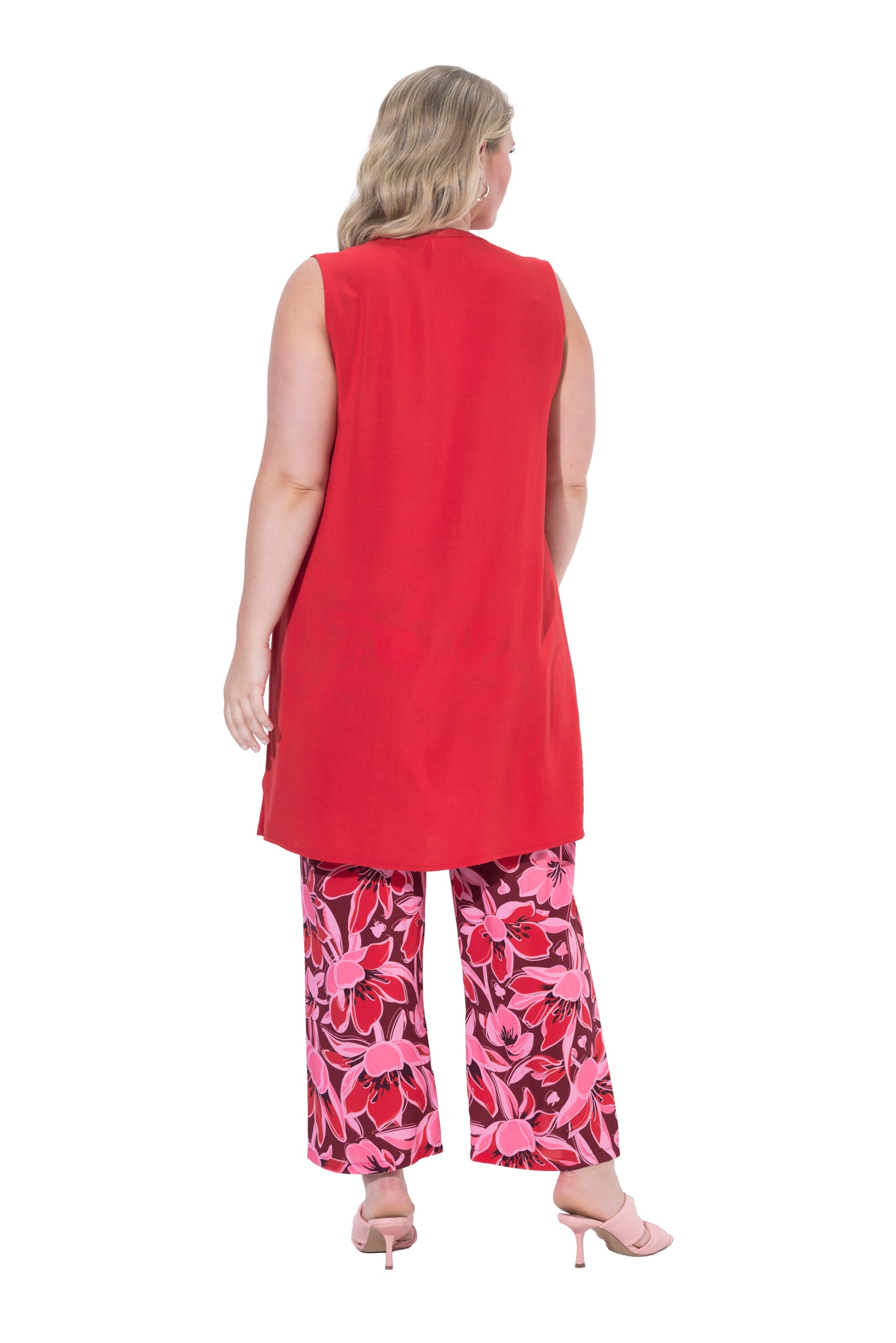 MIAMODA Tunic in Red