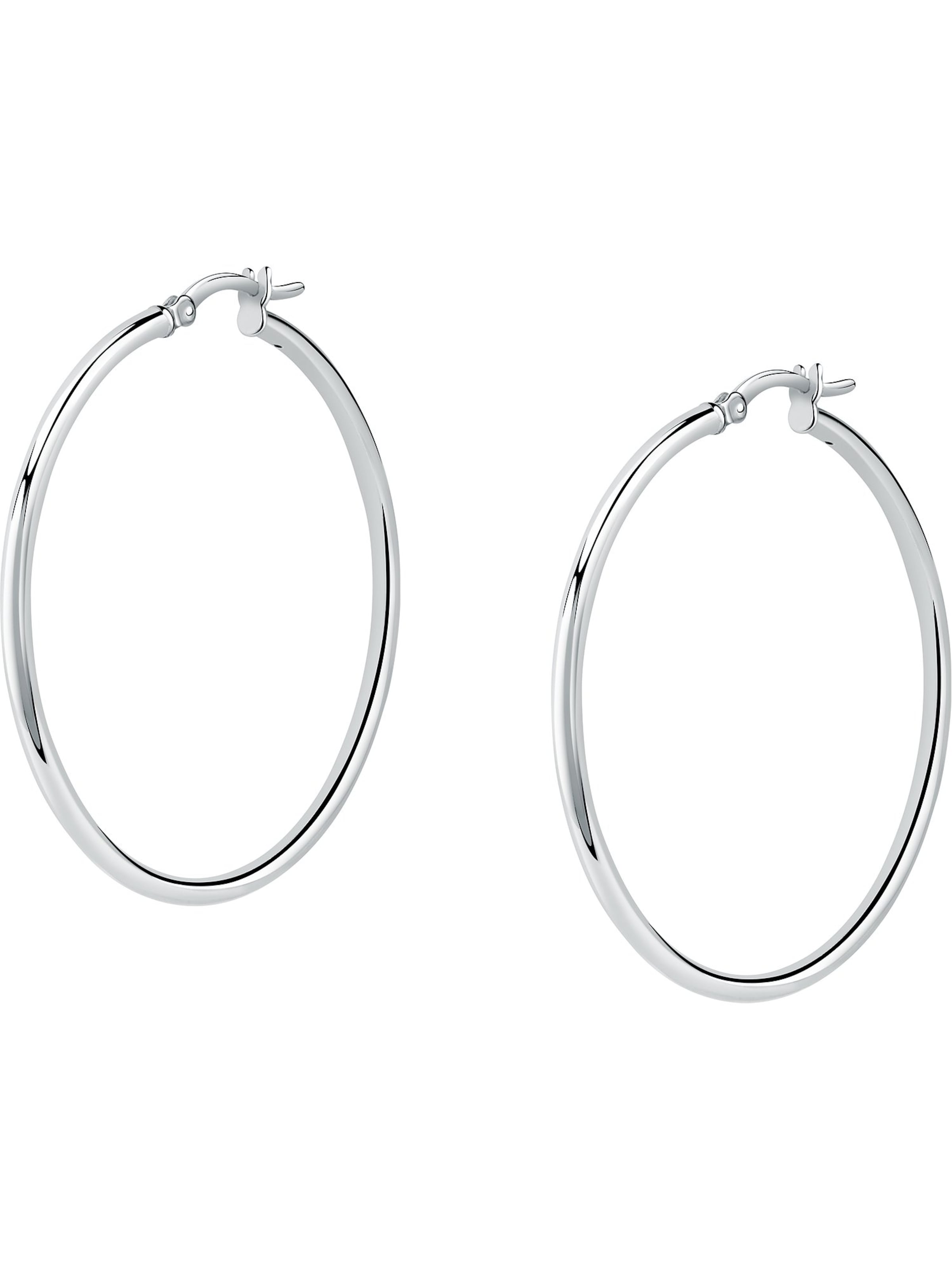 CHRIST Ohrringe in Silber: Vorderseite