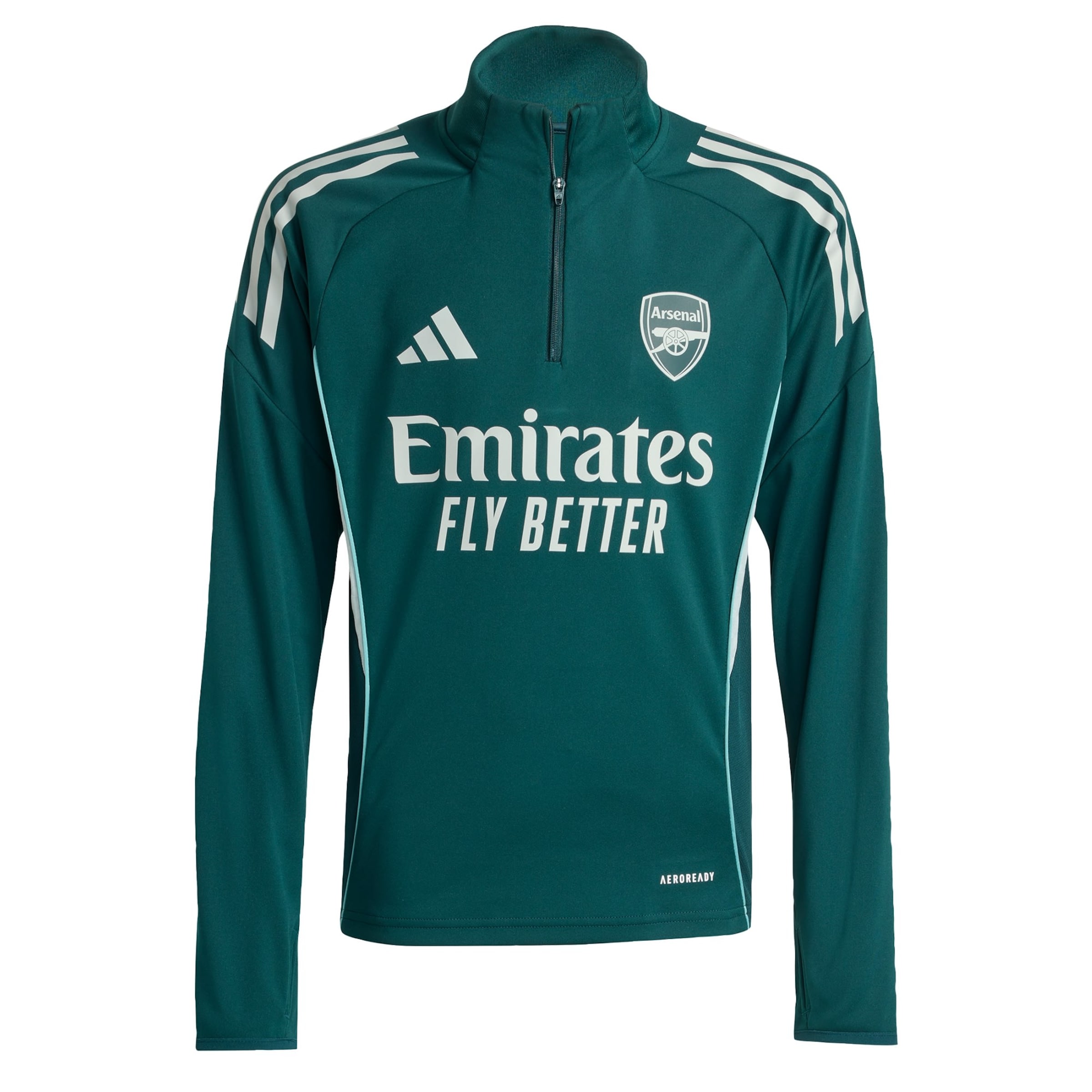 T-Shirt fonctionnel 'FC Arsenal Tiro 25 Competition' ADIDAS PERFORMANCE en vert : devant