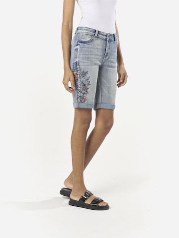 KOROSHI - regular Vaquero en azul