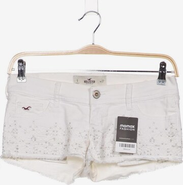 HOLLISTER Shorts in S in White: front