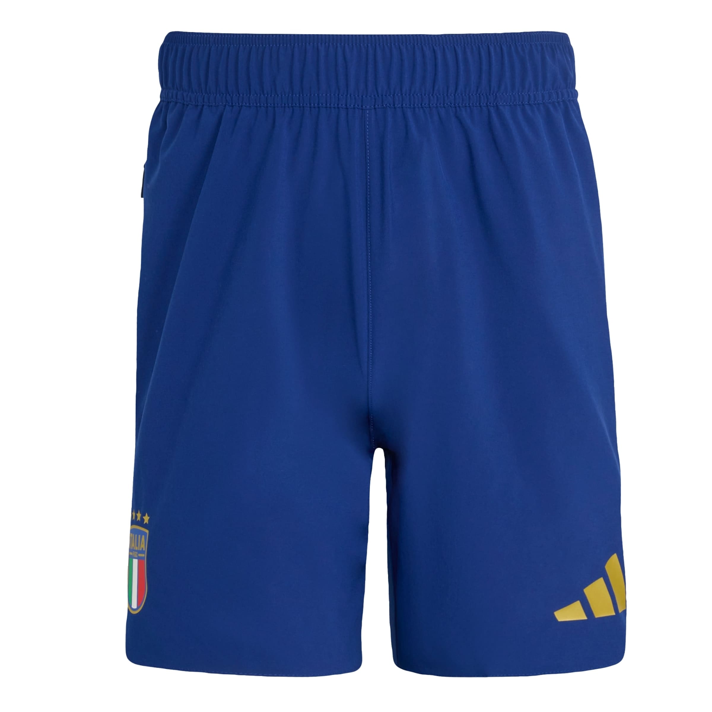 ADIDAS PERFORMANCE Regular Sportbroek 'Italien Tiro' in Blauw: voorkant