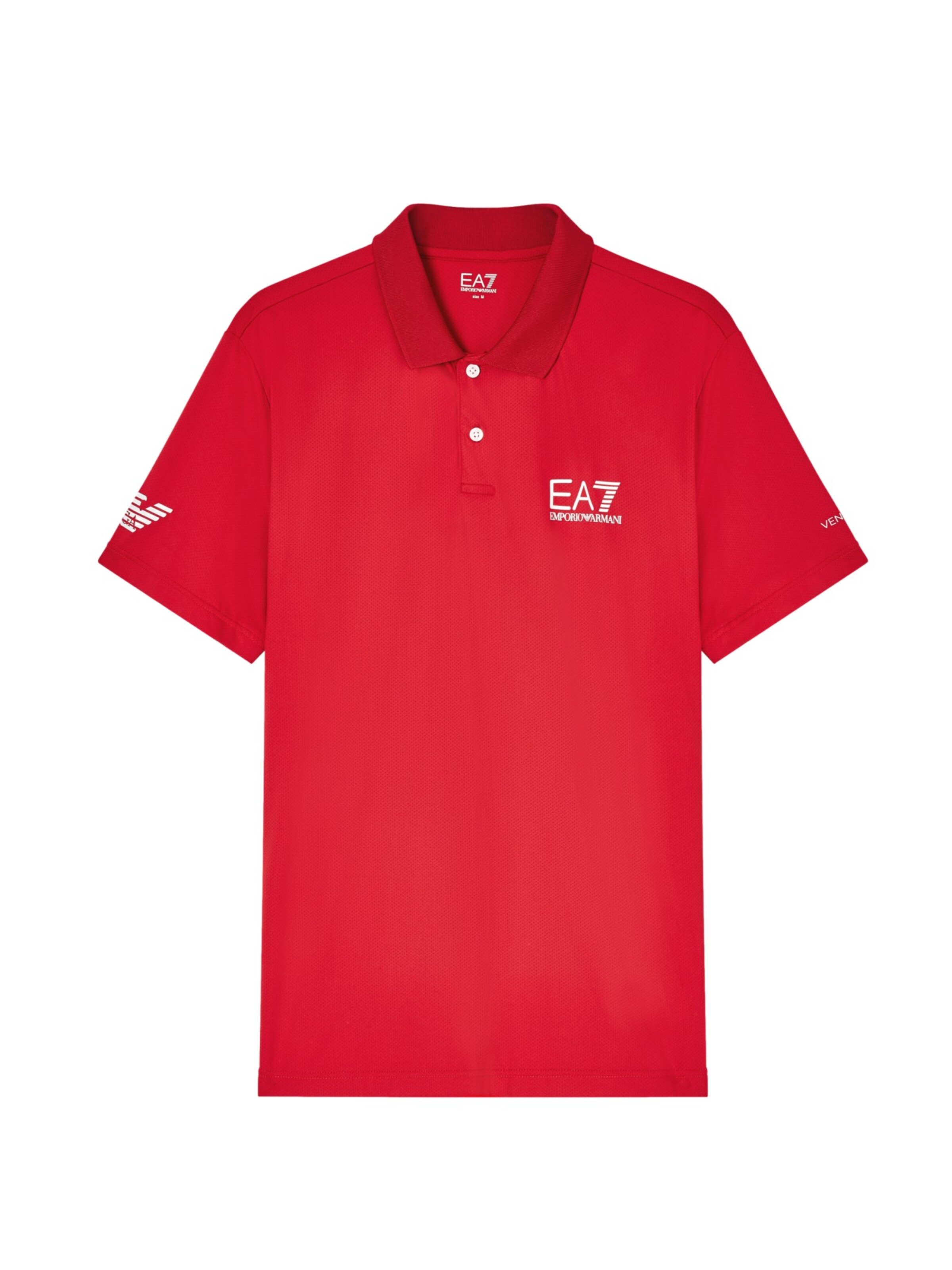 EA7 Emporio Armani Shirt in de kleur Rood, Productweergave