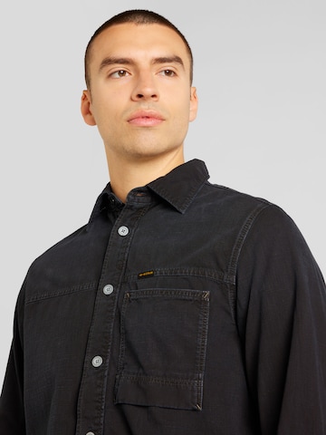 G-Star RAW Regular fit Overhemd in Zwart