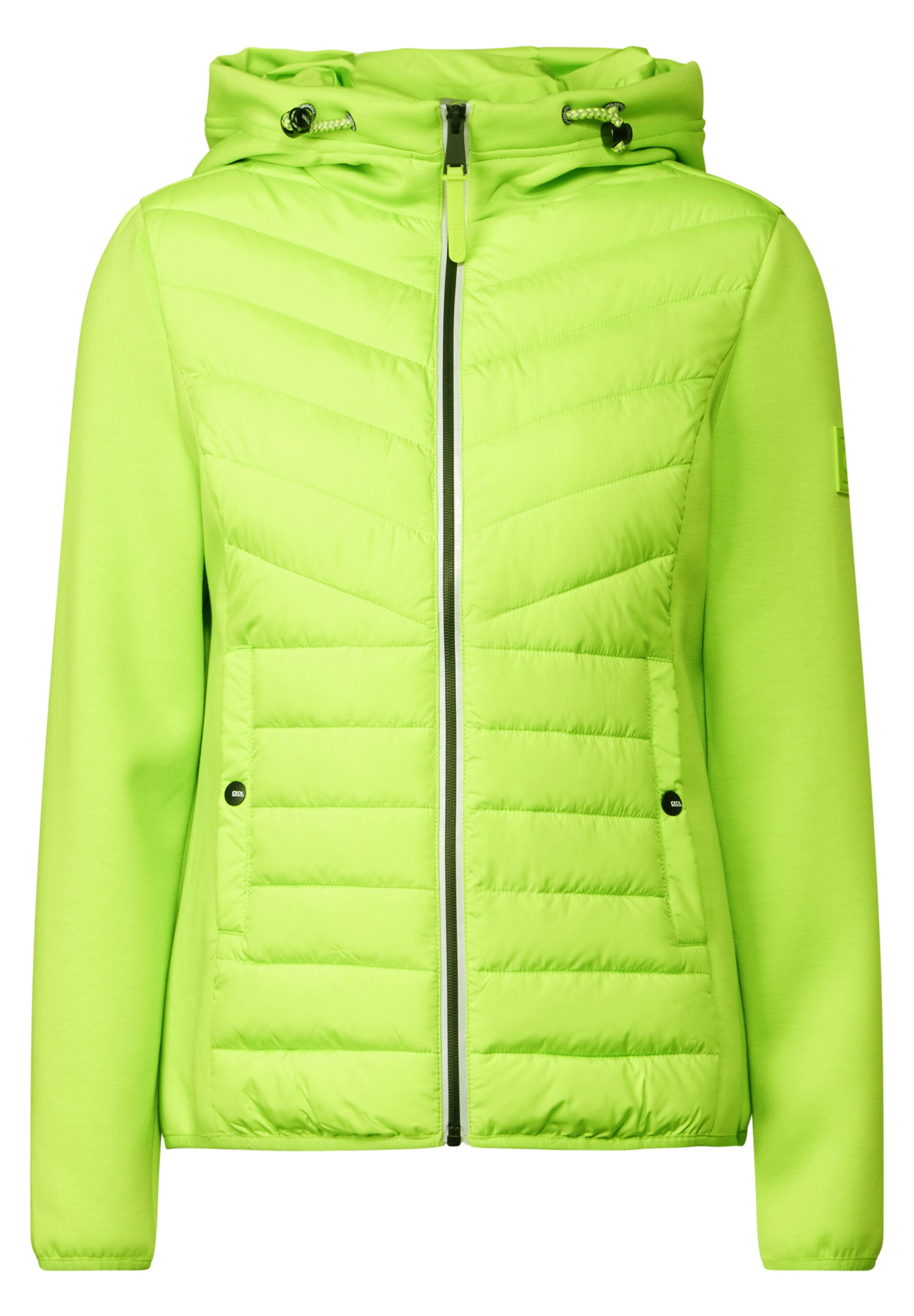 CECIL Between-Season Jacket in Yellow: front