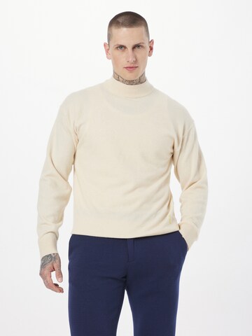 SCOTCH & SODA Trui in Beige: voorkant