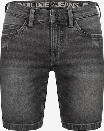 Jean 'Fly' INDICODE JEANS en gris : devant