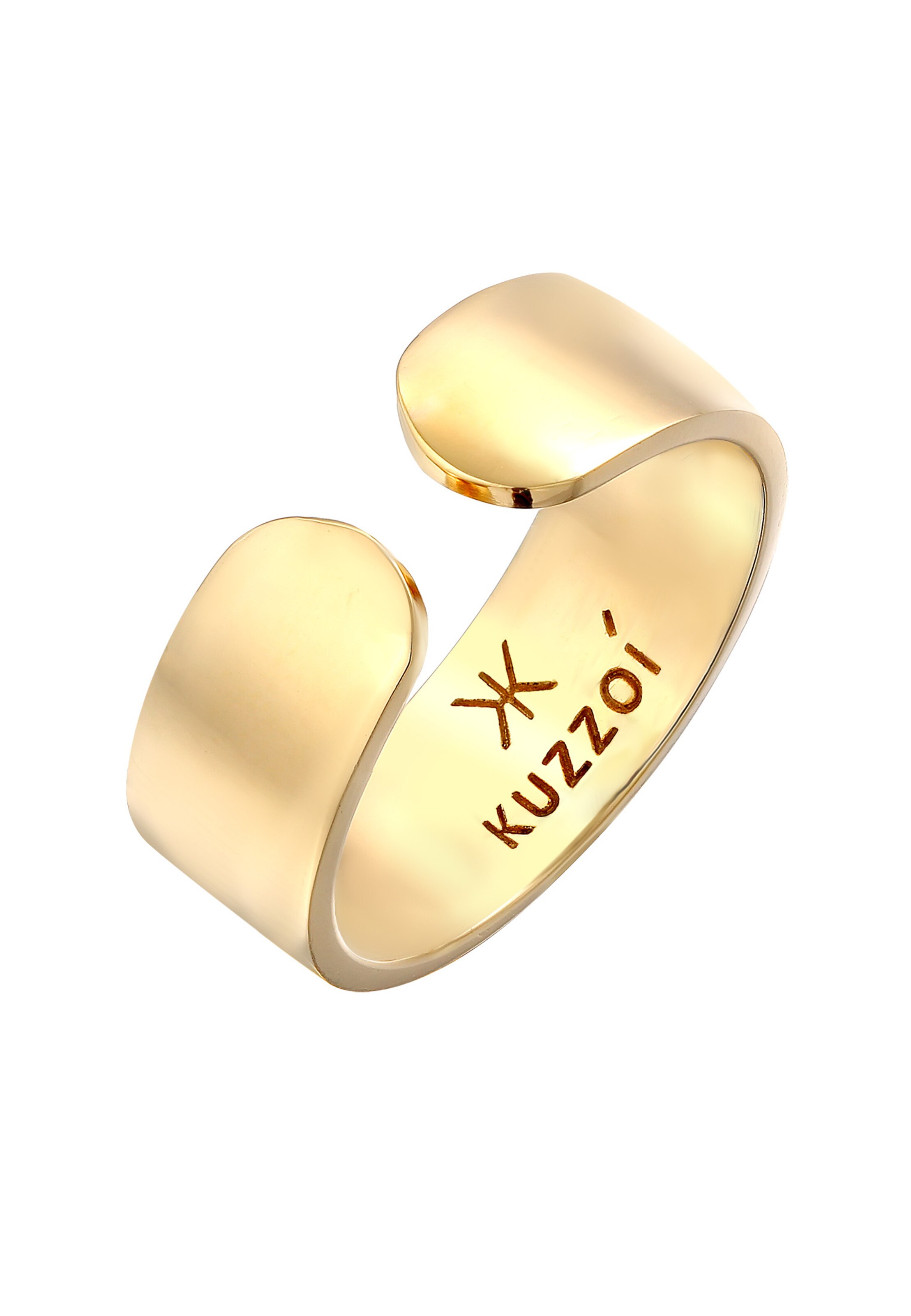 KUZZOI Ring in Goud: voorkant