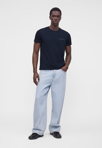 mėlyna Emporio Armani Marškinėliai