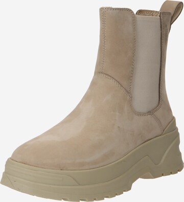 VAGABOND SHOEMAKERS Chelsea boots 'MAXIME' in Beige: voorkant