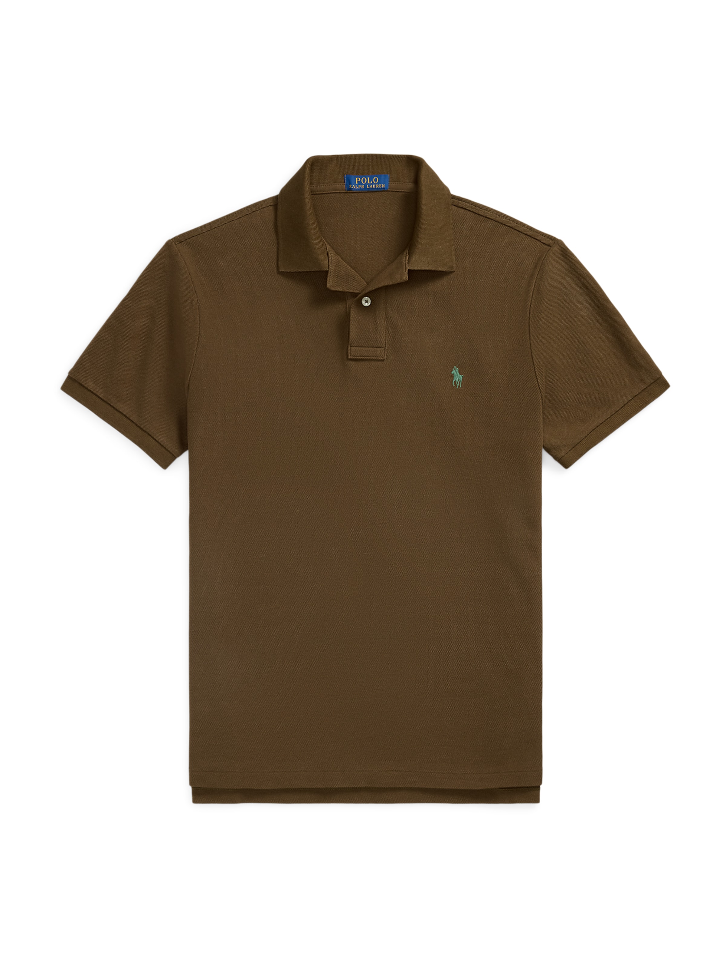 T-Shirt Polo Ralph Lauren en marron : devant